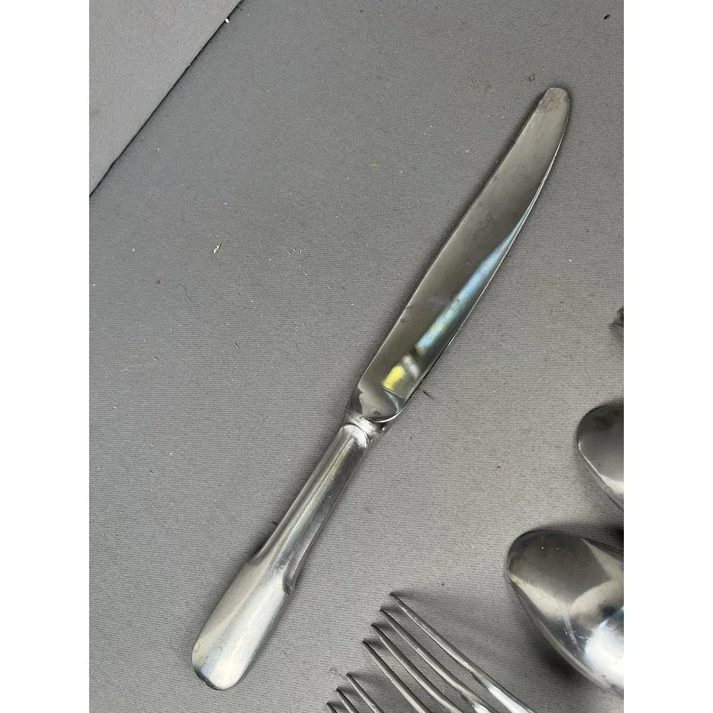 Guy Degrenne Vieux Paris Stainless Lot Knife, Fork, Spoon lot of 6